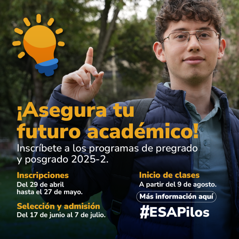 ESAP abre inscripciones para programas de pregrado y posgrado 2025