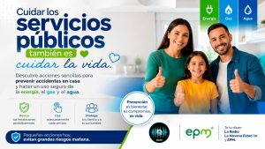 La Radio La Novena Estación y EPM invitan a fortalecer la cultura del uso seguro de los servicios públicos